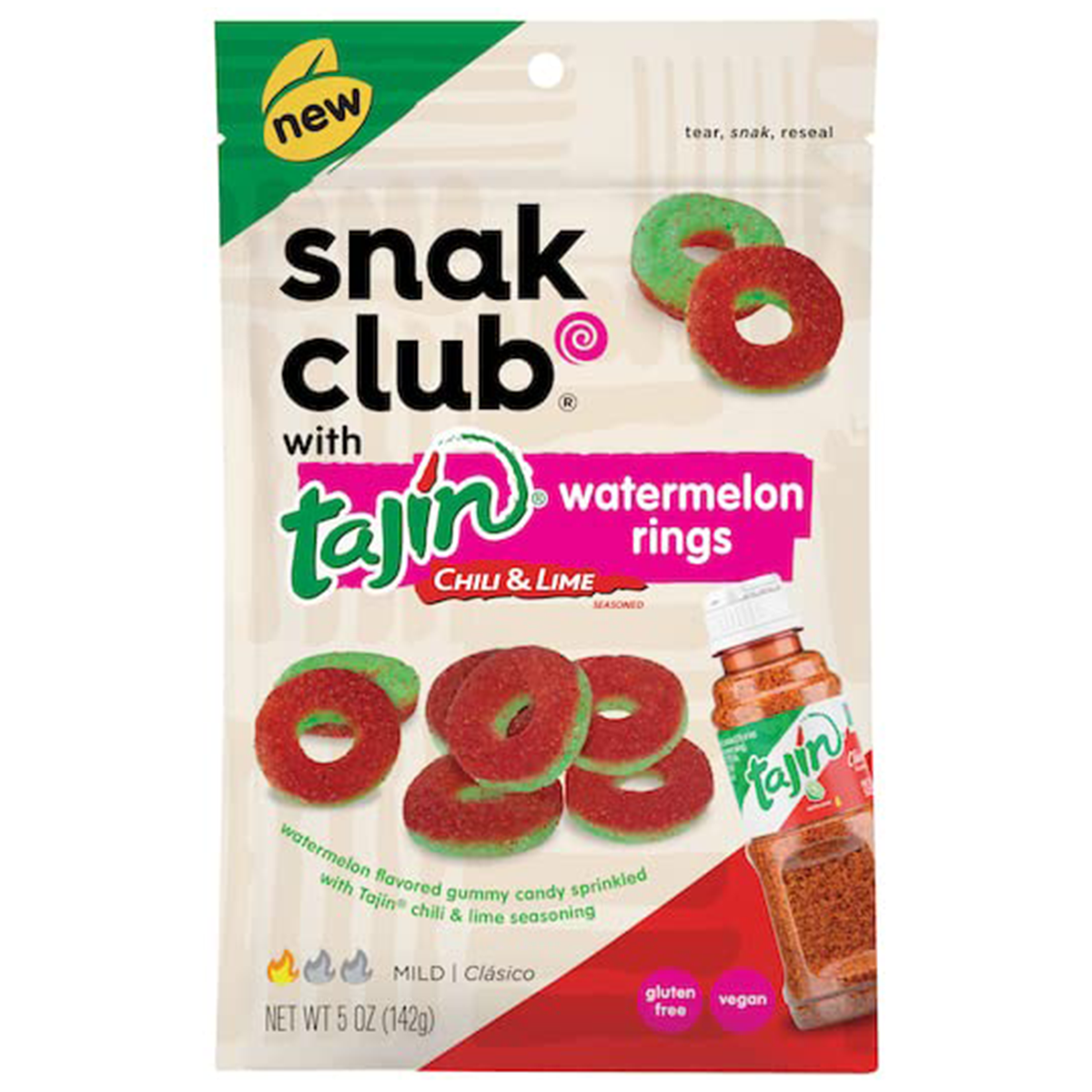 Snak Club Tajin Watermelon Rings