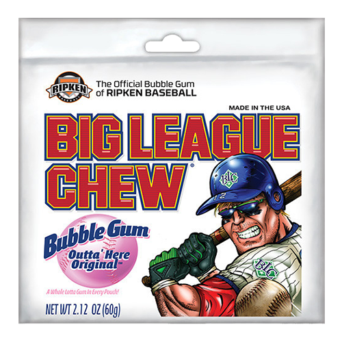 Big League Chew - Outta Here Original Bubble Gum