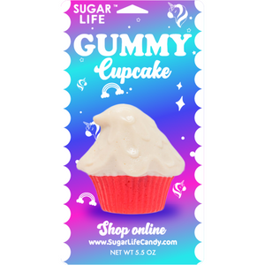 Sugar Life Giant Gummy Cupcake - Cherry