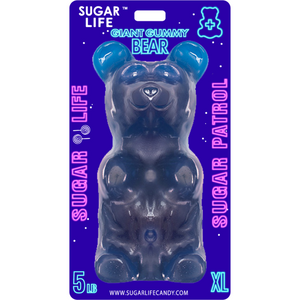 5 LB Giant Gummy Bear - Blue Raspberry