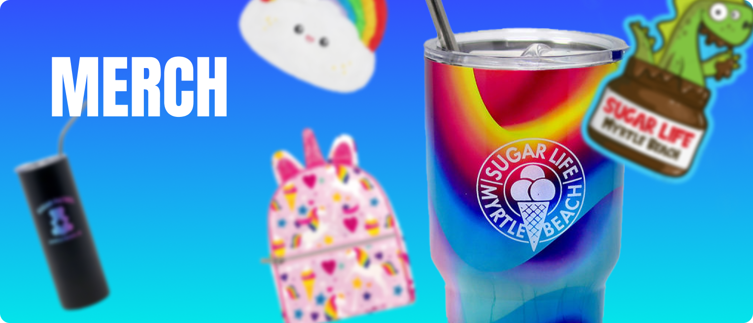 Ice Cream Sundae Tumbler - Blue Bubblegum