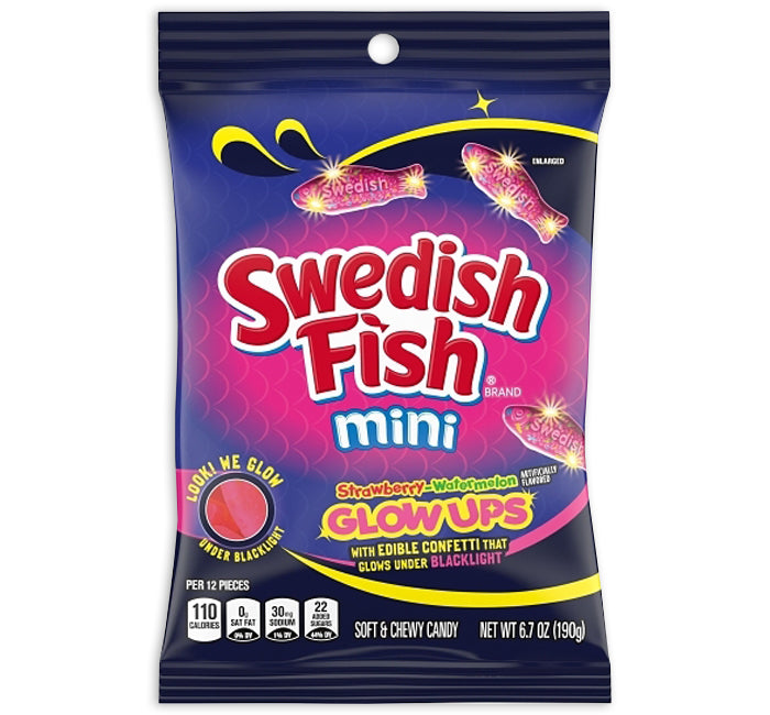 Swedish Fish Minis Glow Ups