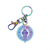 Sugar Life Cone Rainbow-Plated Keychain