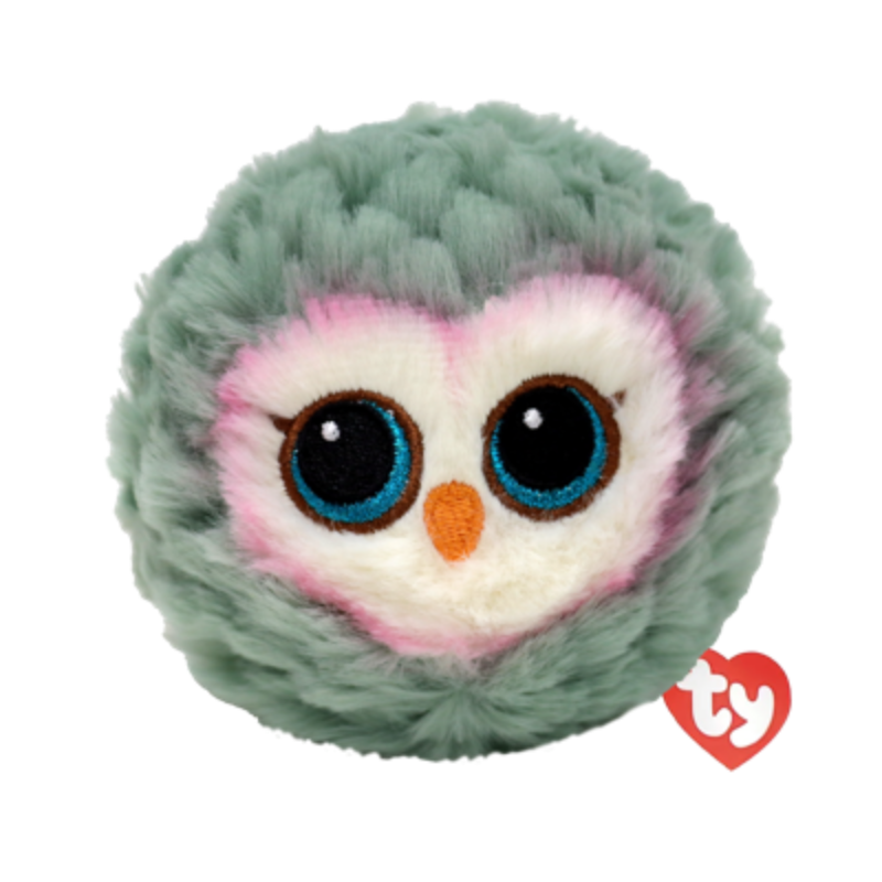 TY Bouncer Feathers - Gray Owl