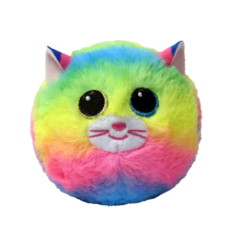 TY Bouncer Gemma - Rainbow Cat