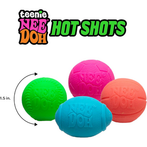 NeeDoh Teenie Hot Shot 4pk
