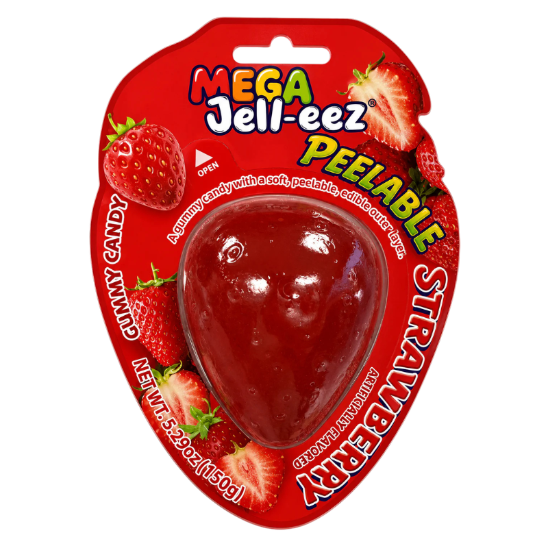 Mega Jelli-eez Peelable Strawberry