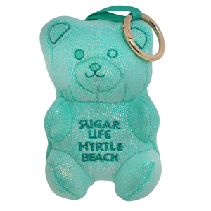 Sugar Life Glitter Teddy Bear Keychain