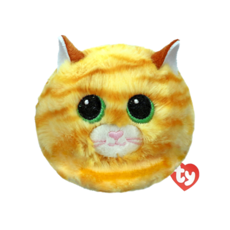 TY Bouncer Purry - Yellow Cat