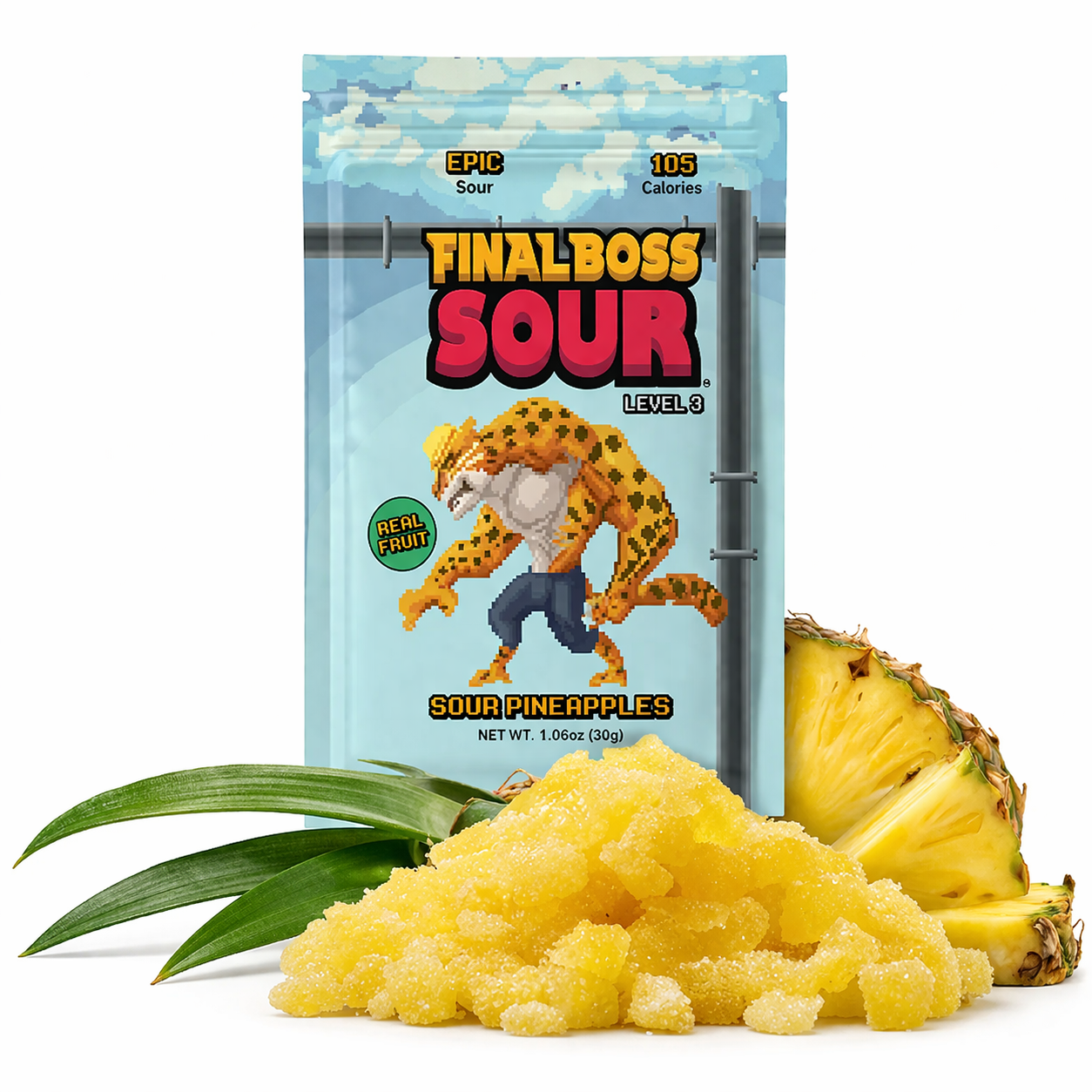 Final Boss Sours Level 3 Pineapple