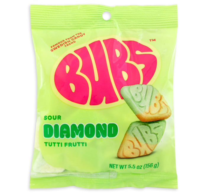 BUBS Sour Diamond Tutti Frutti