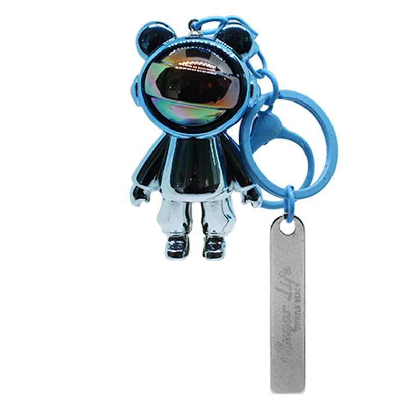 Sugar Life Bear Astronaut Keychain