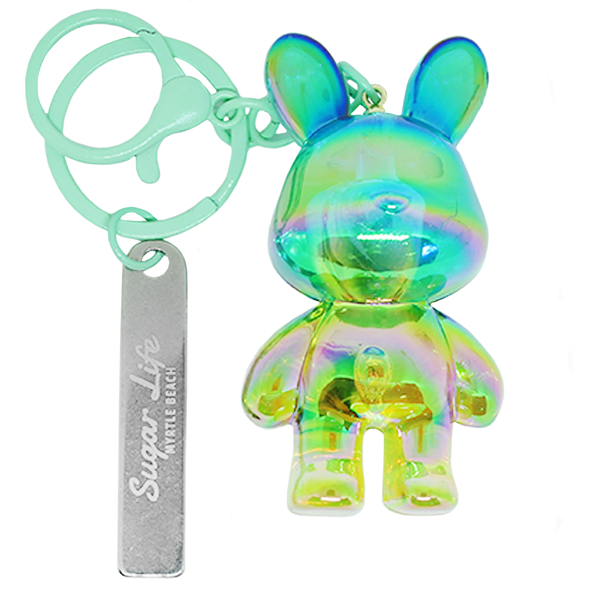 うさちゃん　アイス　キーホルダー　CANDY☆BUNNY　キャンディバニー MM Milk Candy V2 Bunny Head Plush Pendant Keychain Series Blind Box