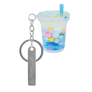 Sugar Life Floaty Drink Keychain