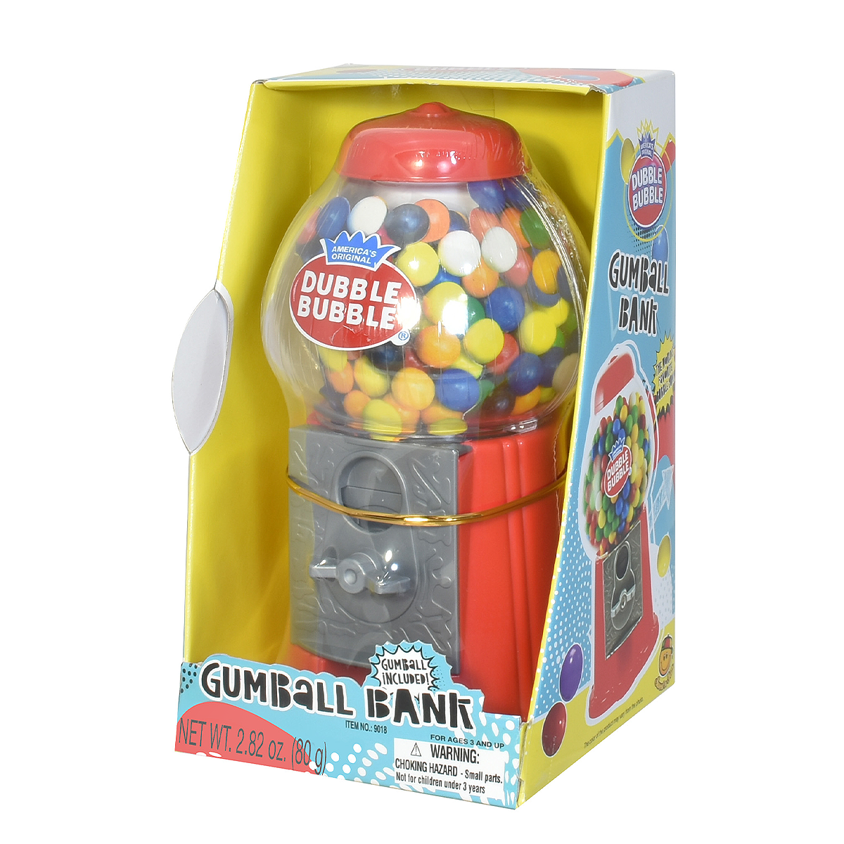 Dubble Bubble Classic Style Gumball Bank - 8.5"