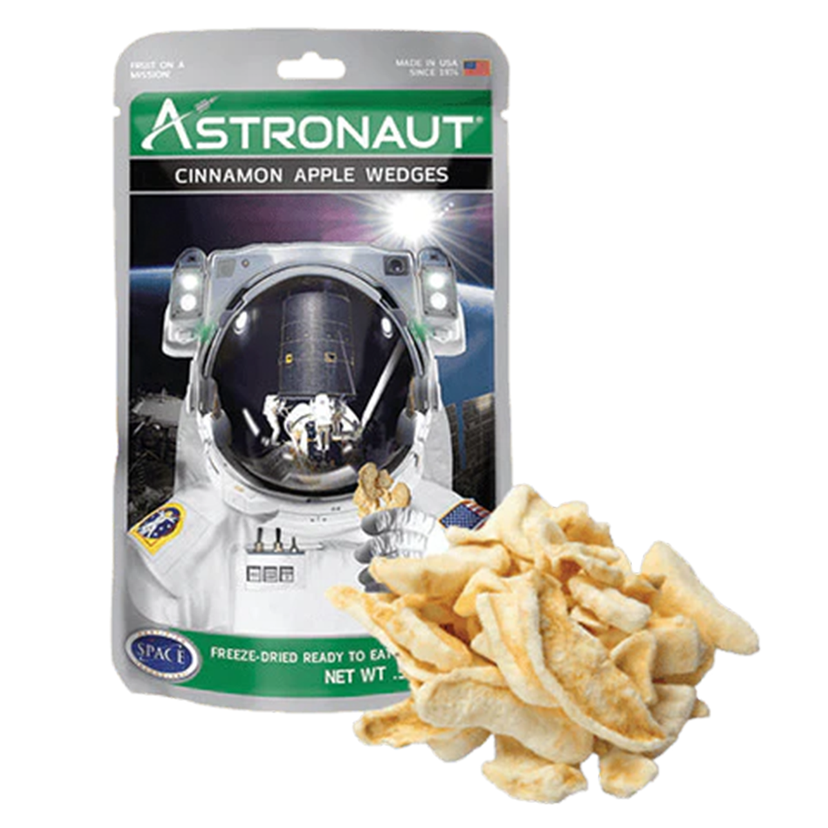 Astronaut Cinnamon Apple Wedges