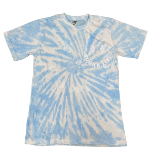 Sugar Life Tie Dye T-Shirt - Blue/White