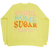 Sugar Life Fuzzy Crewneck Neon Pastel Yellow - Adult