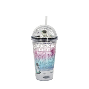 Sugar Life Double Wall Space Domed Tumbler