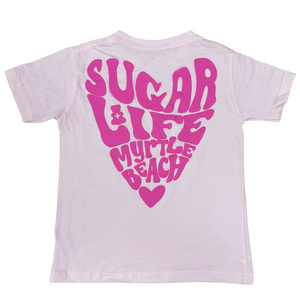 Sugar Life T-Shirt - Ice Pink