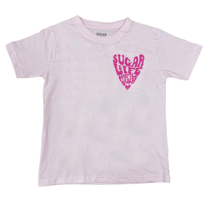 Sugar Life T-Shirt - Ice Pink