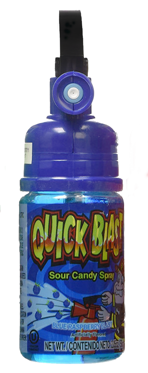 Quick Blast Raspberry Spray Quick Blast Sour Candy Spray - Sugar Life Candy