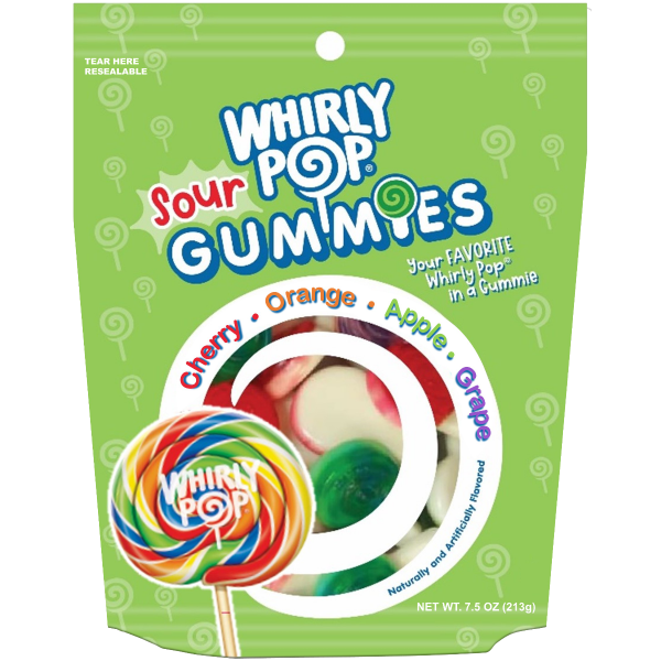 Whirly Pop Sour Gummies