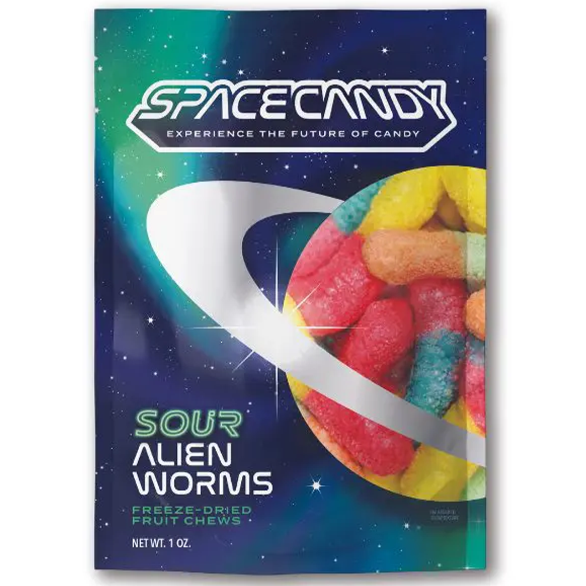 Space Candy Freeze Dried Sour Alien Worms