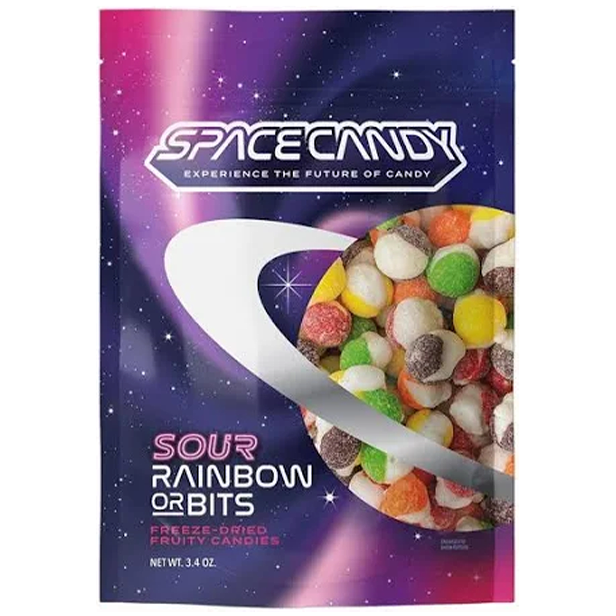 Space Candy Freeze Dried Sour Rainbow Orbits