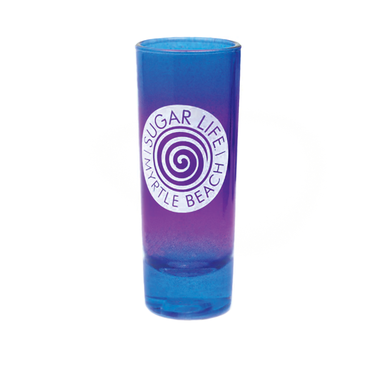 Sugar Life Candy Swirl Tall Shot Glass
