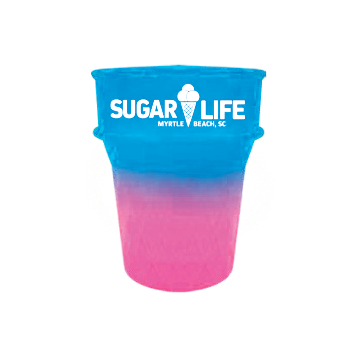 Sugar Life Frosted Ice Cream Cone Shot Glass