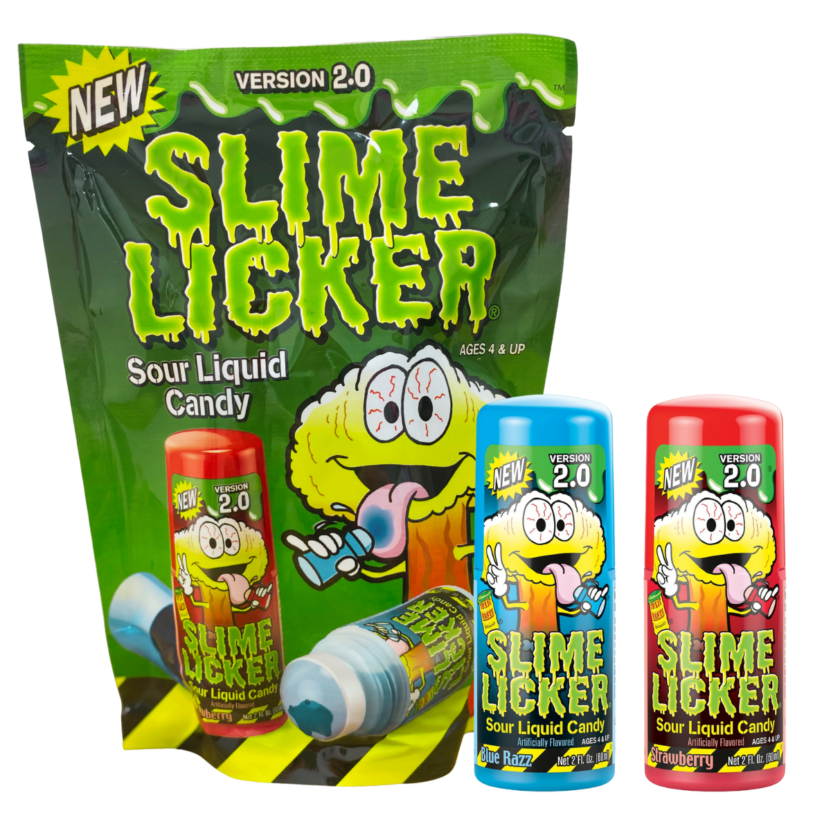 TOXIC WASTE® Slime Licker 2.0 2-pack