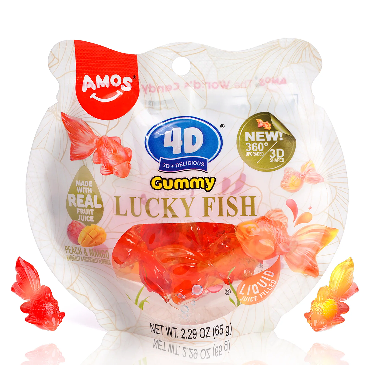 4D Gummy Goldfish