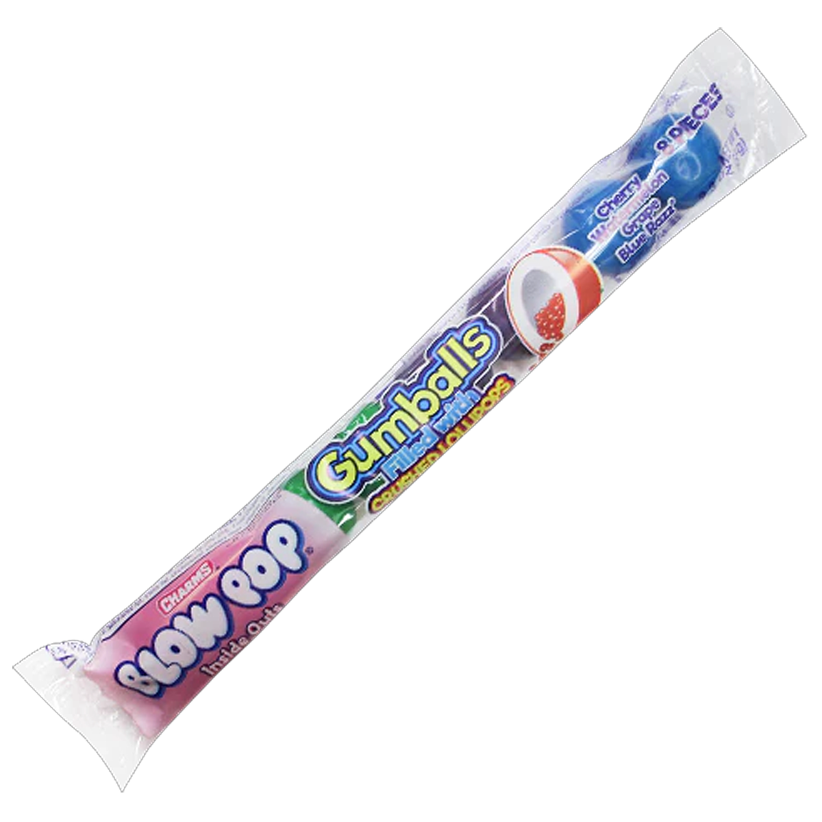 Blow Pop Inside Outs Gumball Tube