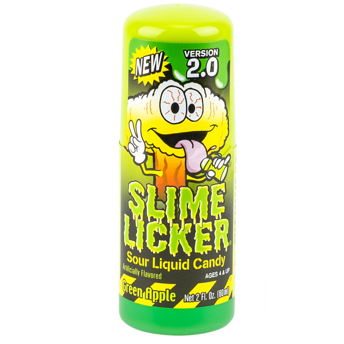 TOXIC WASTE® Slime Licker 2.0 Green Apple & Black Cherry - Sugar