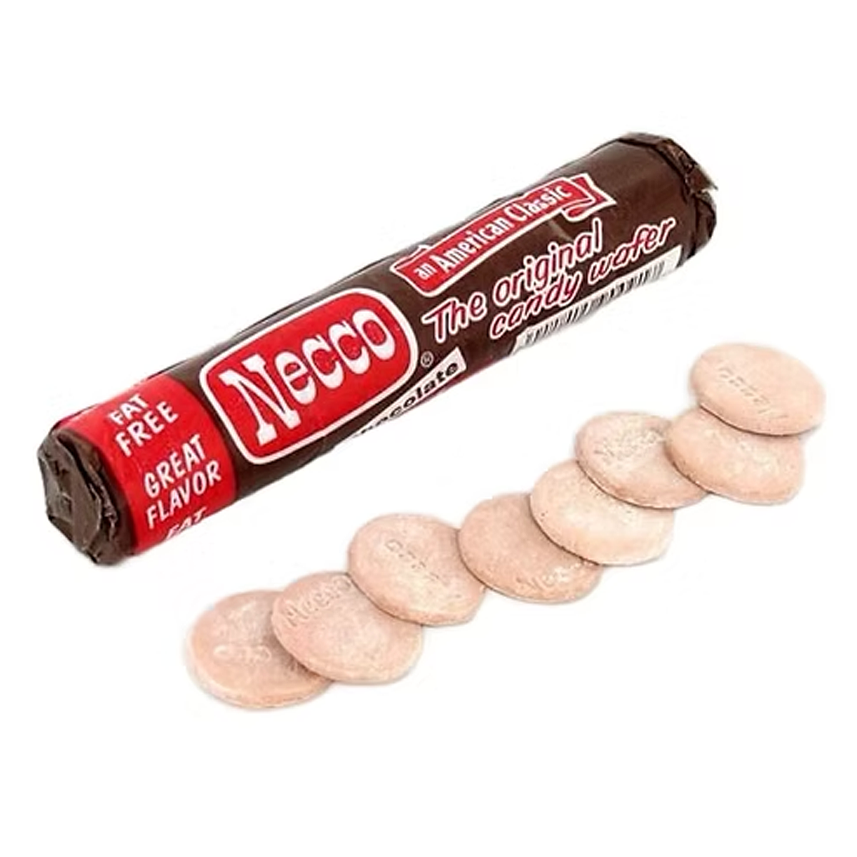 Necco Chocolate Candy Wafers