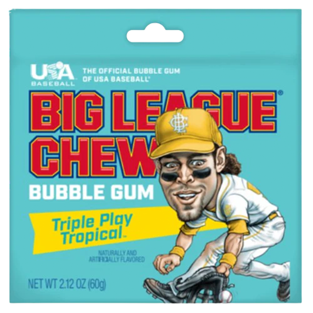Big League Chew Bubble Gum Triple Play Tropical