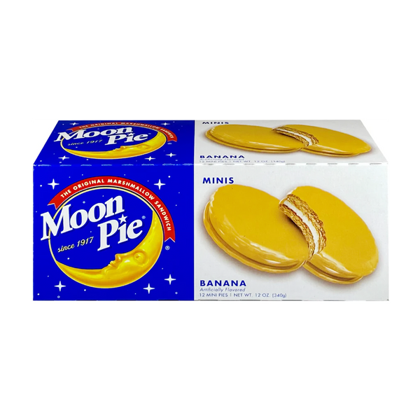 ファッションなデザイン - Mini MoonPie Banana Candy Life Sugar - box) (12ct 洋書