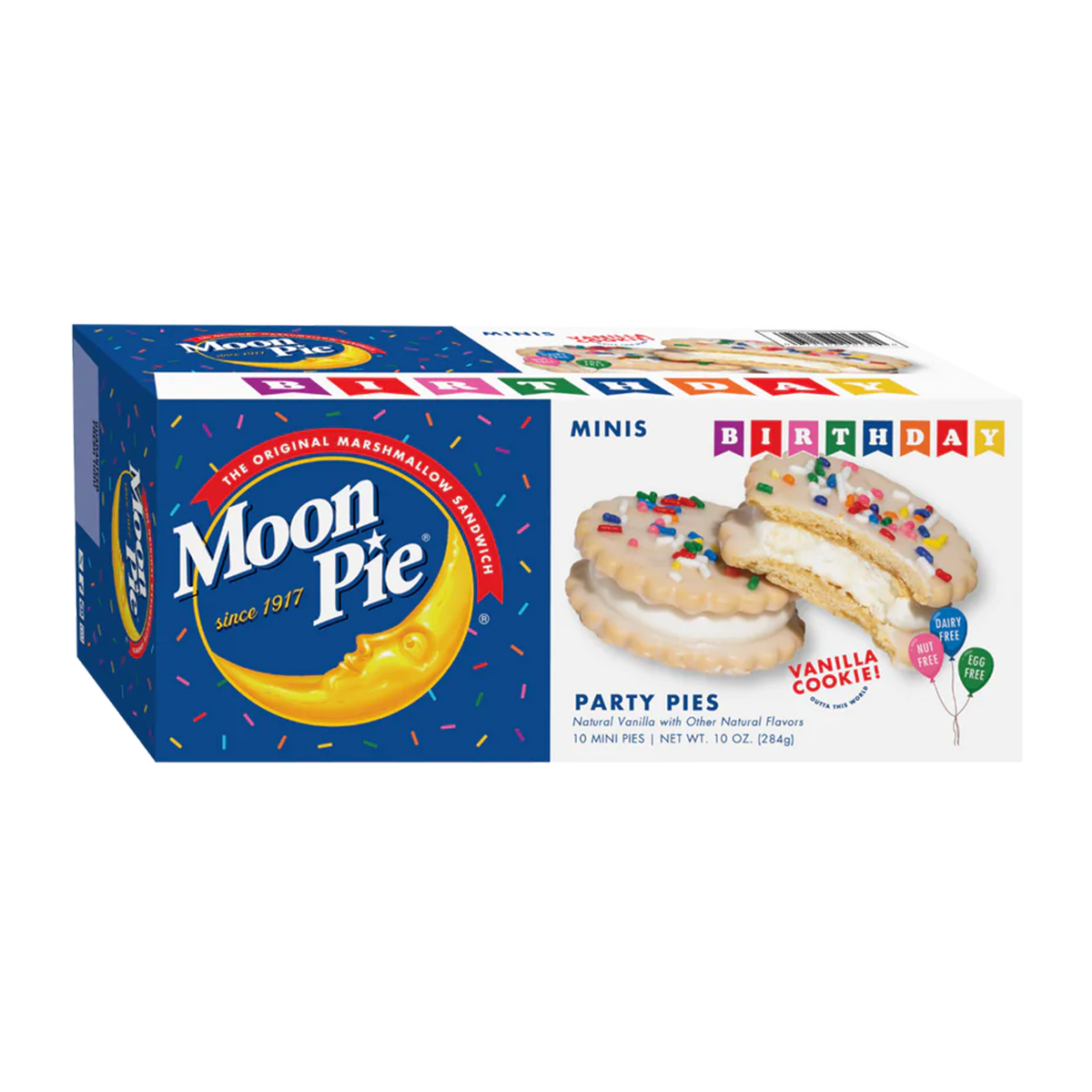 MoonPie Mini  - Birthday Party (10ct box)