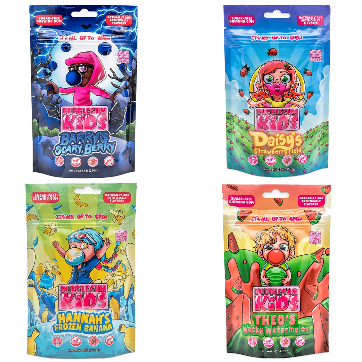 Bubblegum Kids Sugar Free Gum