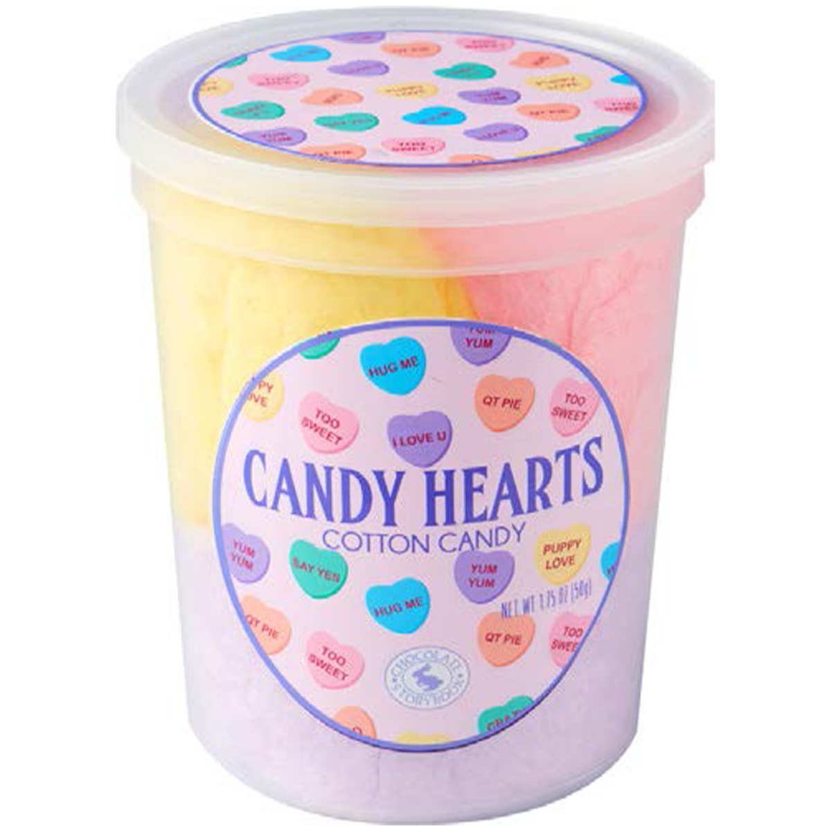Candy Hearts Cotton Candy