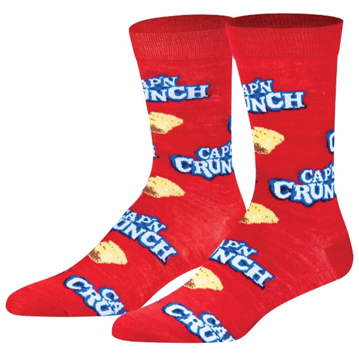 Cap'n Crunch Logos Folded Crew Socks