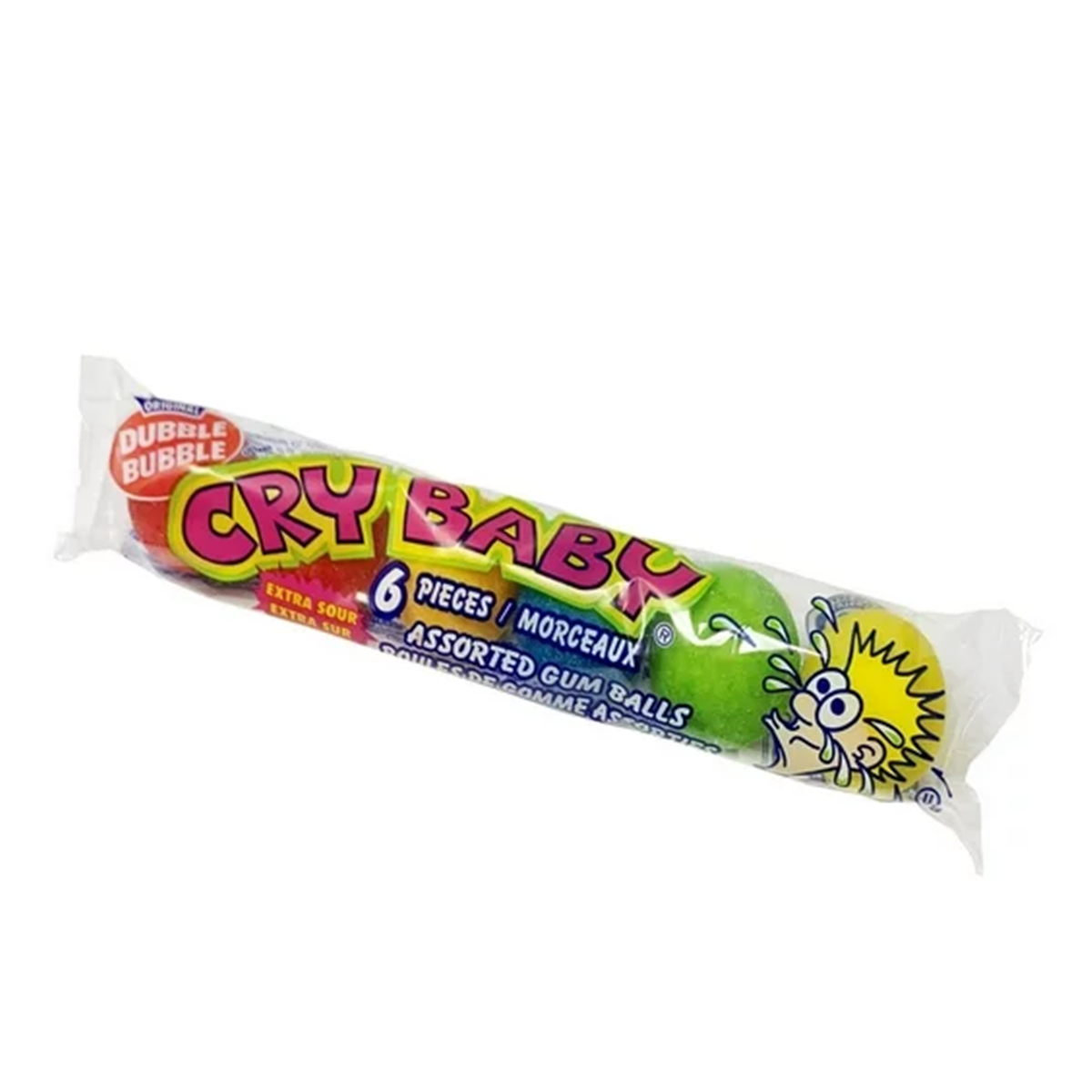 Cry Baby Tears Extra Sour Bubble Gum