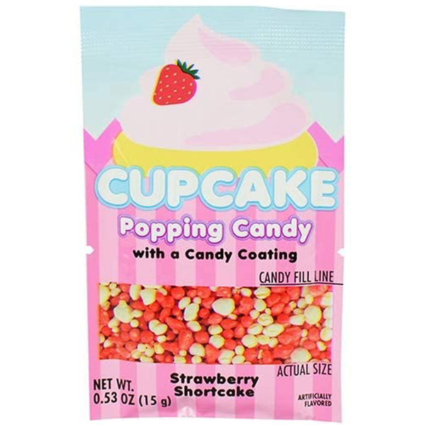 Cupcake Coated Popping Candy - Sugar Life Candy