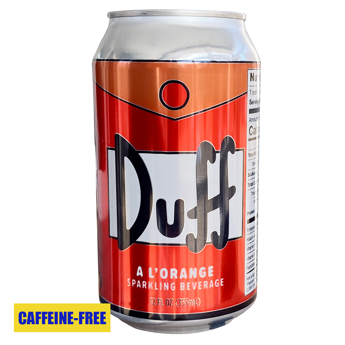 The Simpsons Duff A L'Orange Drink