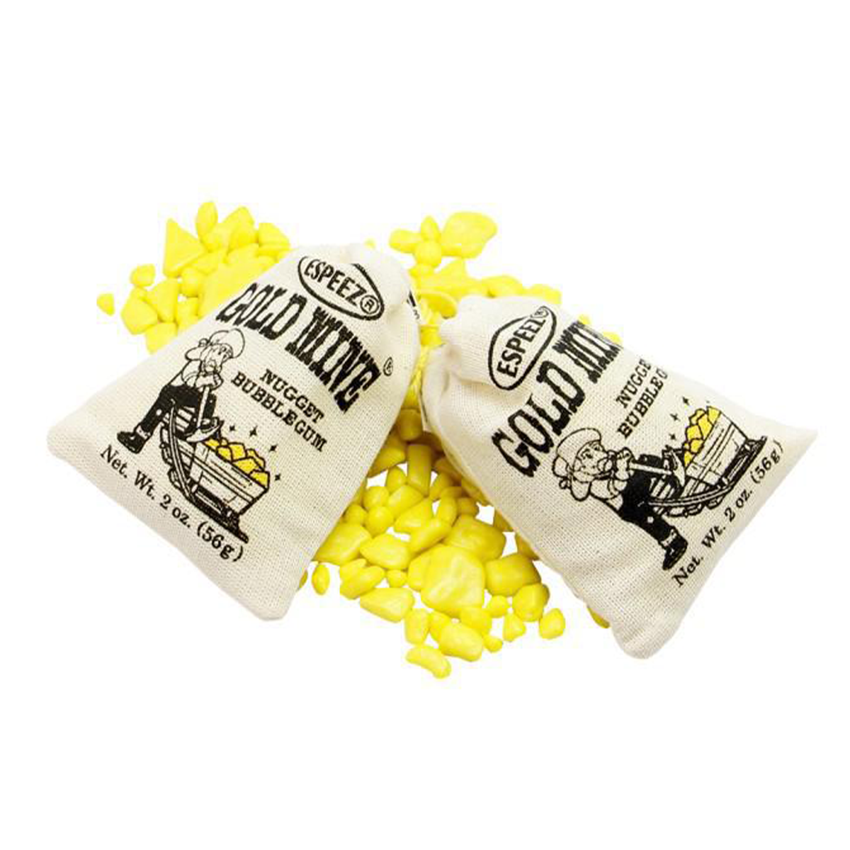 Giant Gold Mine Nugget Gum