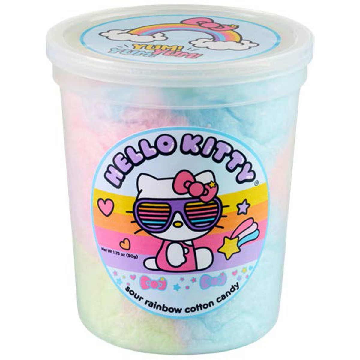 Hello Kitty Sour Rainbow Cotton Candy
