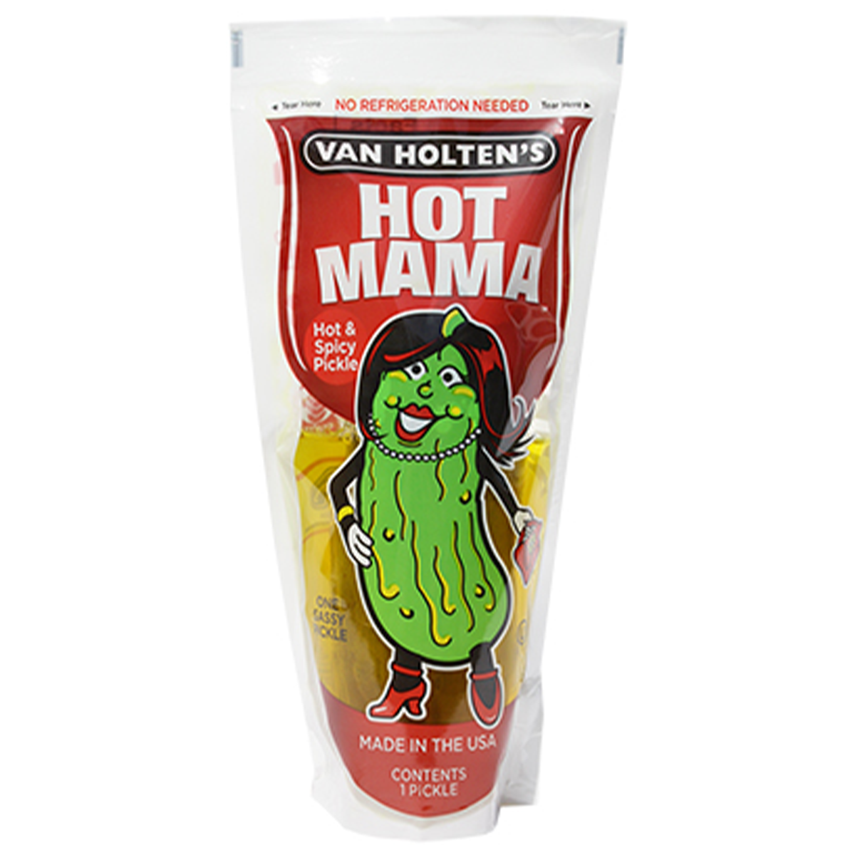 Van Holten's Hot Mama Pickle In A Pouch