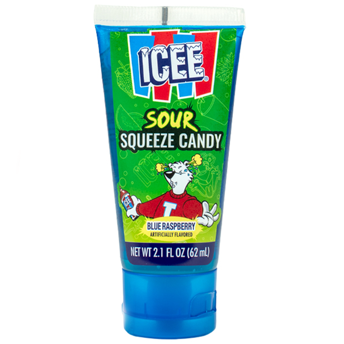 エクリュ38アイスブルー ICEE® Sour Squeeze Candy - Sugar Life Candy