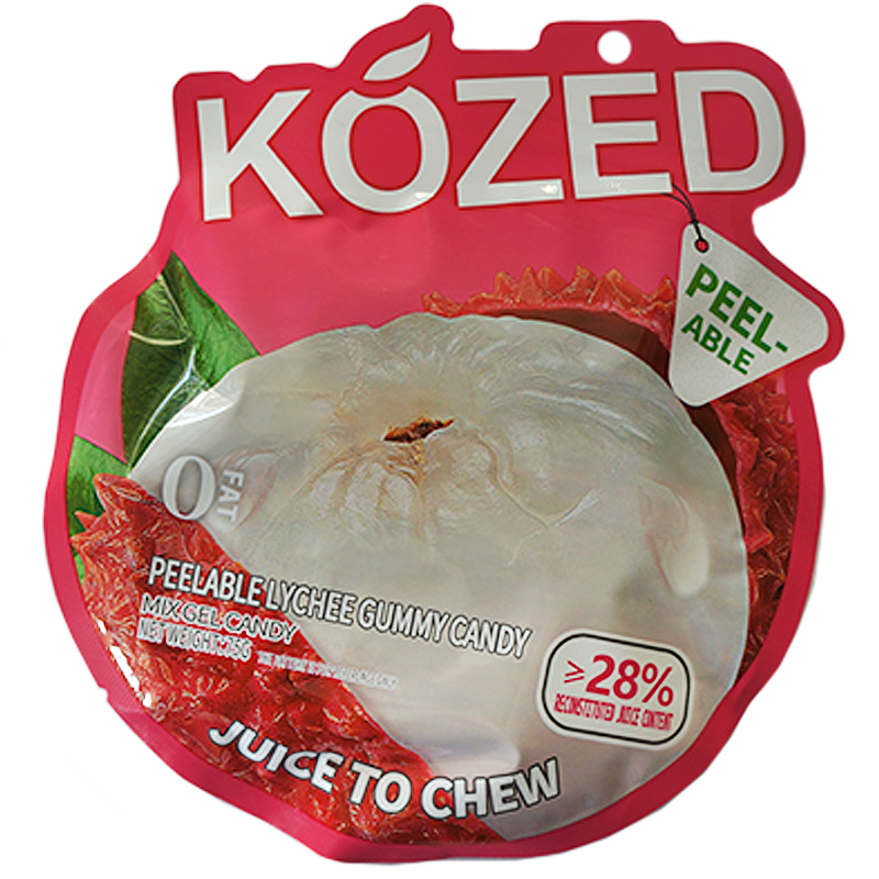 Kozed Peelable Gummy Candy Lychee